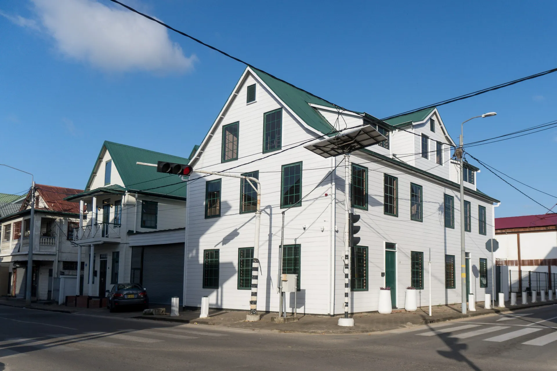 AZERRA Business Services office building in Paramaribo, Suriname